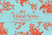 Floral Seren Prints & Patterns, a Pattern Graphic by GND ART STUDIO (Thumbnail 1 of 8)