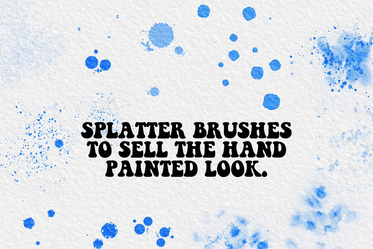 Watercolor lettering and painting brushes preview 5