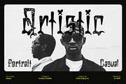 CS Corpse Stamp, a Sans Serif Font by Craft Supply Co. (Thumbnail 5 of 8)