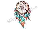 Dream Catcher, an Illustration by Milano Creative (Thumbnail 2 of 5)