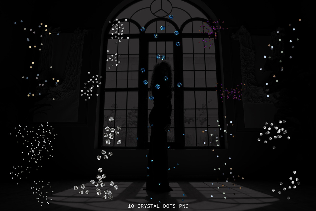 Damask Overlays & Crystal Dots, a Texture Graphic by Anzhelika (Photo 4 of 8)