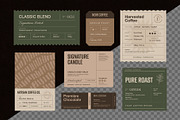 Product Packaging Label Template Set, a Stationery Template by BrandPacks (Thumbnail 2 of 15)