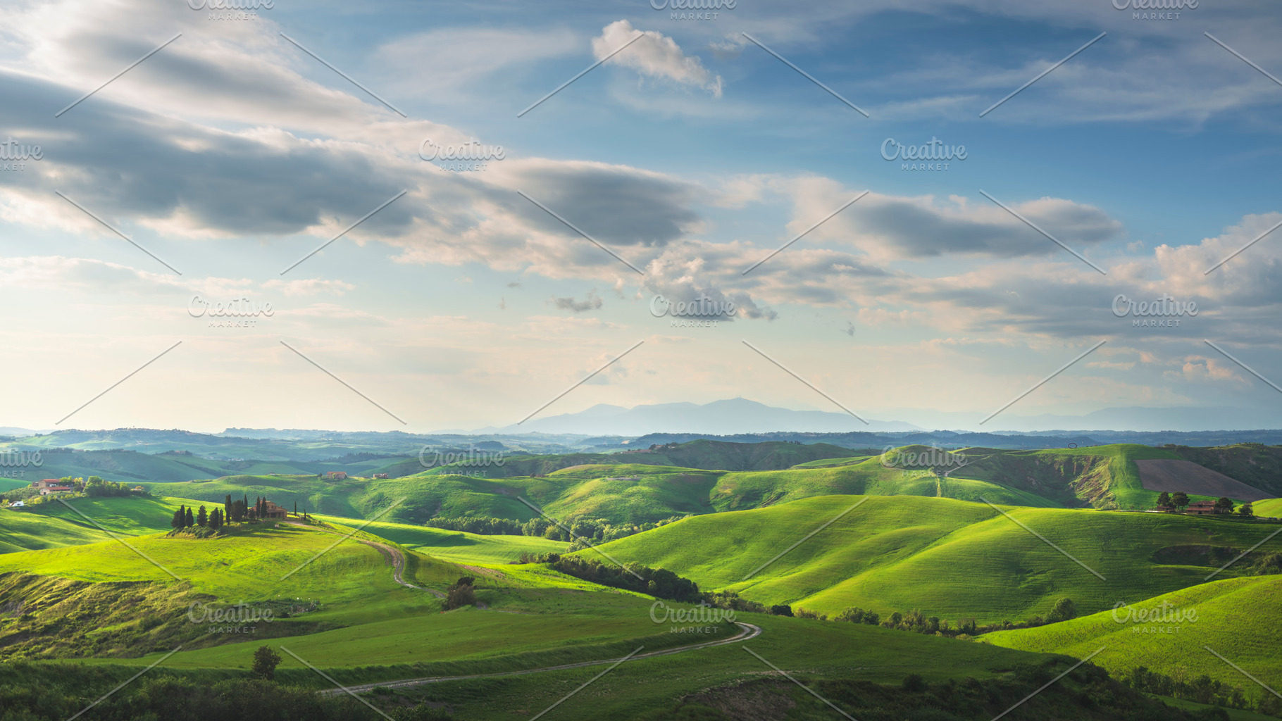 Countryside landscape in Volterra, a Nature Photo by Stefano Orazzini