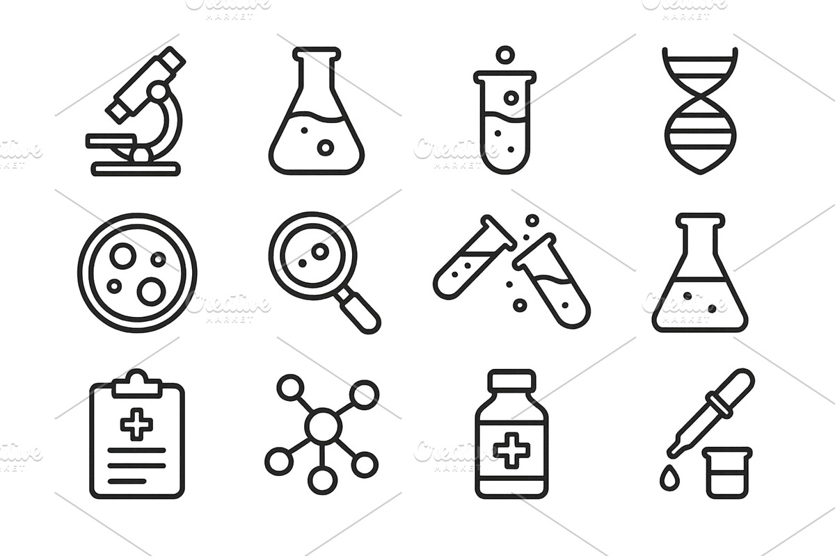 Vector illustration of laboratory, an Illustration by ZinetroN