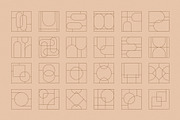 Abstract vector frames and elements, an Object Graphic by Valedi Art (Thumbnail 4 of 16)