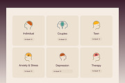 Healify Mental Health Template, a Landing Page Template by frameum (Thumbnail 2 of 2)