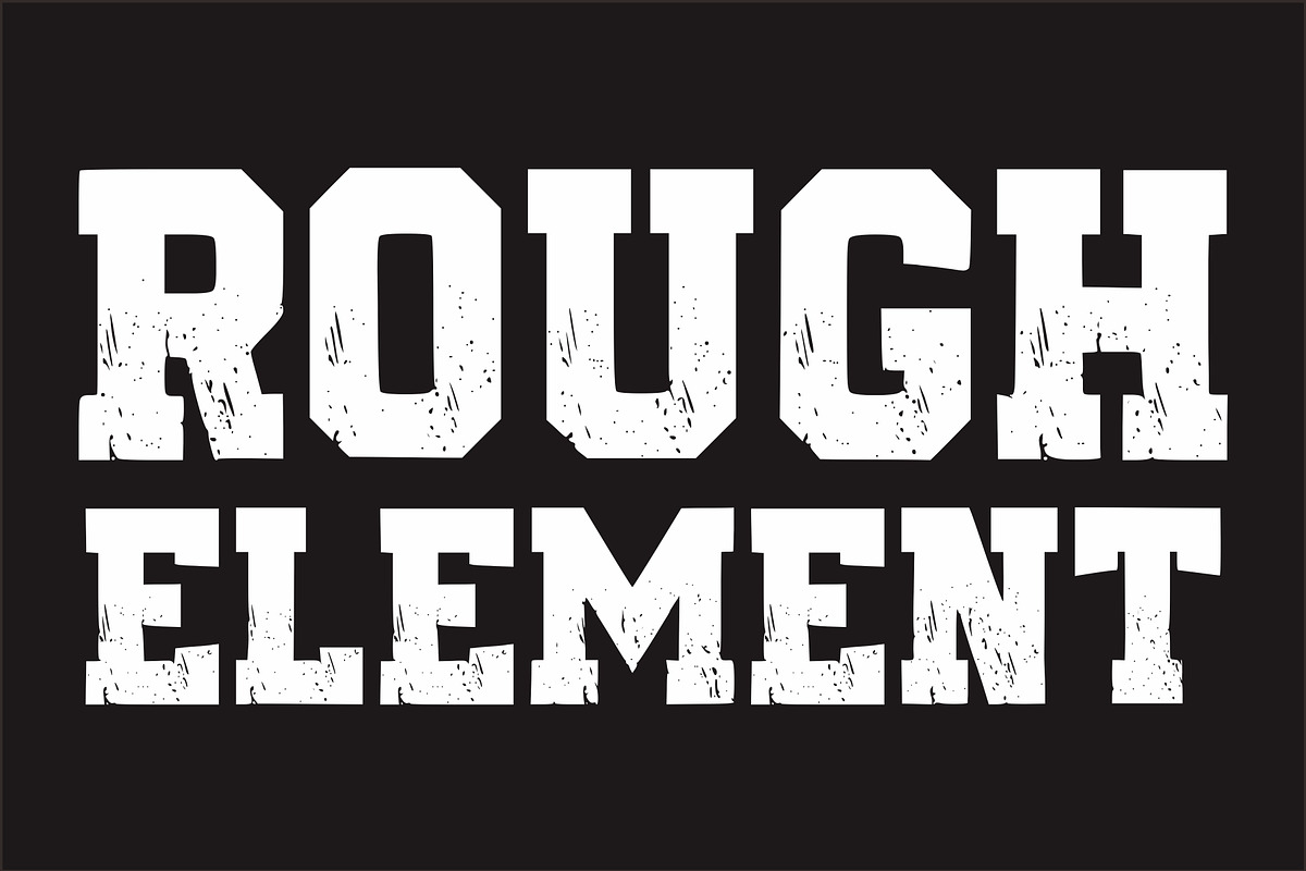 ABCD Scratch, a Font by Limited.studio (Photo 2 of 6)