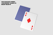 Playing Cards Mockups v4 - 14 Views, an Advertising Mockup by Illusiongraphic (Thumbnail 6 of 26)
