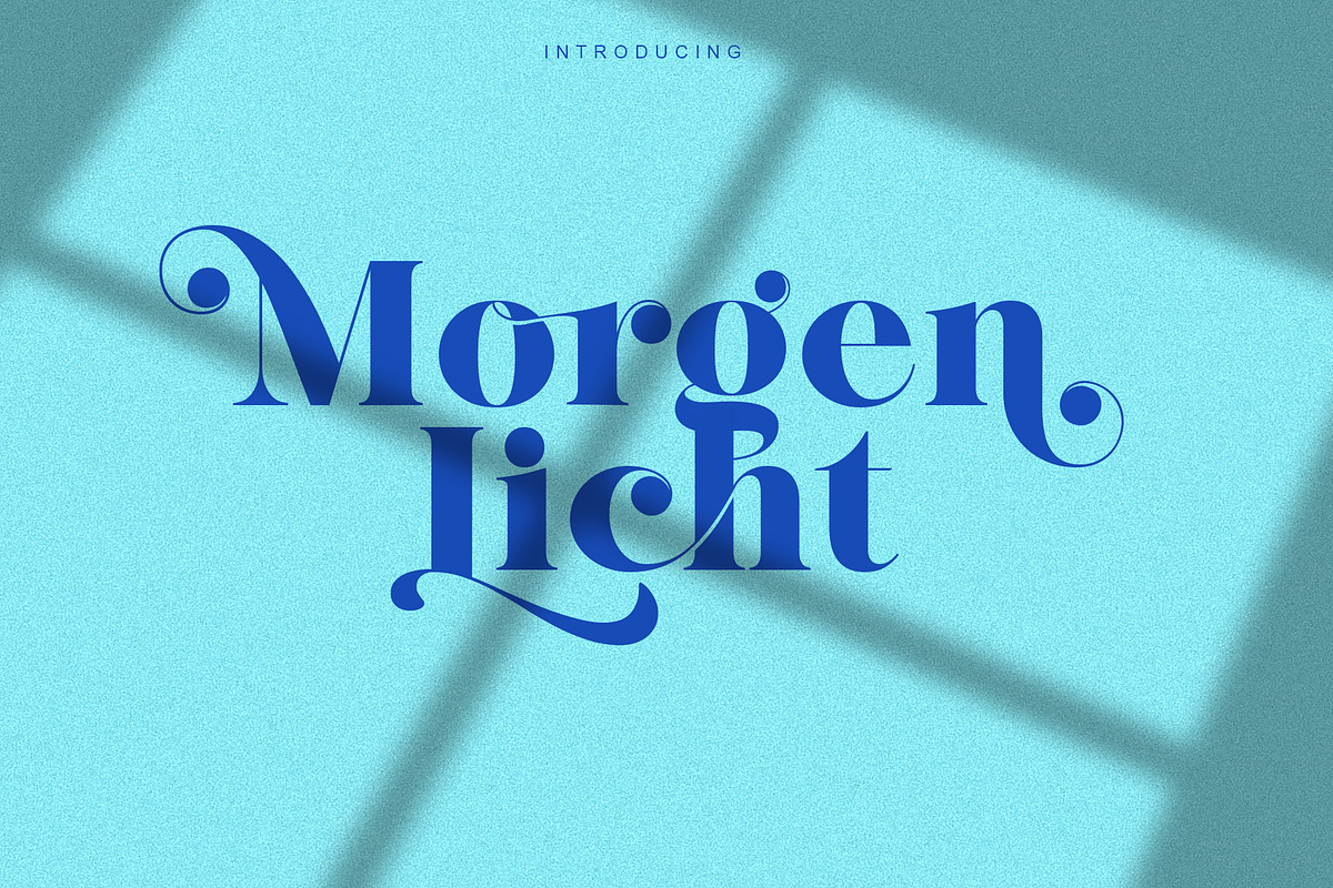 Morgenlicht, a Serif Font by INKSUN™ (Photo 1 of 13)