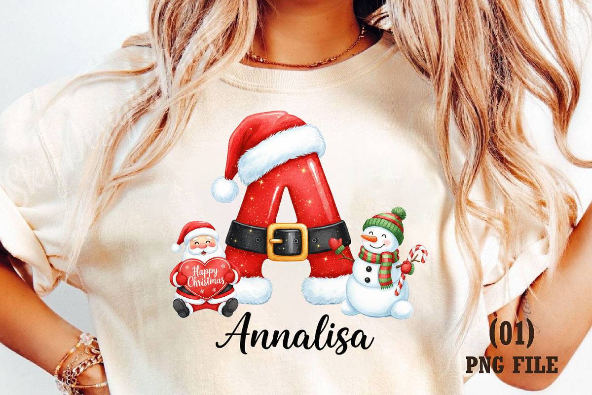 Personalized Christmas Ornaments PNG, an Illustration by DreamArtGraphic (Photo 4 of 5)