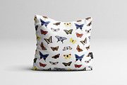 Vintage butterflies seamless pattern, a Pattern Graphic by Good Studio (Thumbnail 5 of 8)