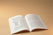 4 Books Interior Pages Mockups, a Print Template by Illusiongraphic (Thumbnail 4 of 5)