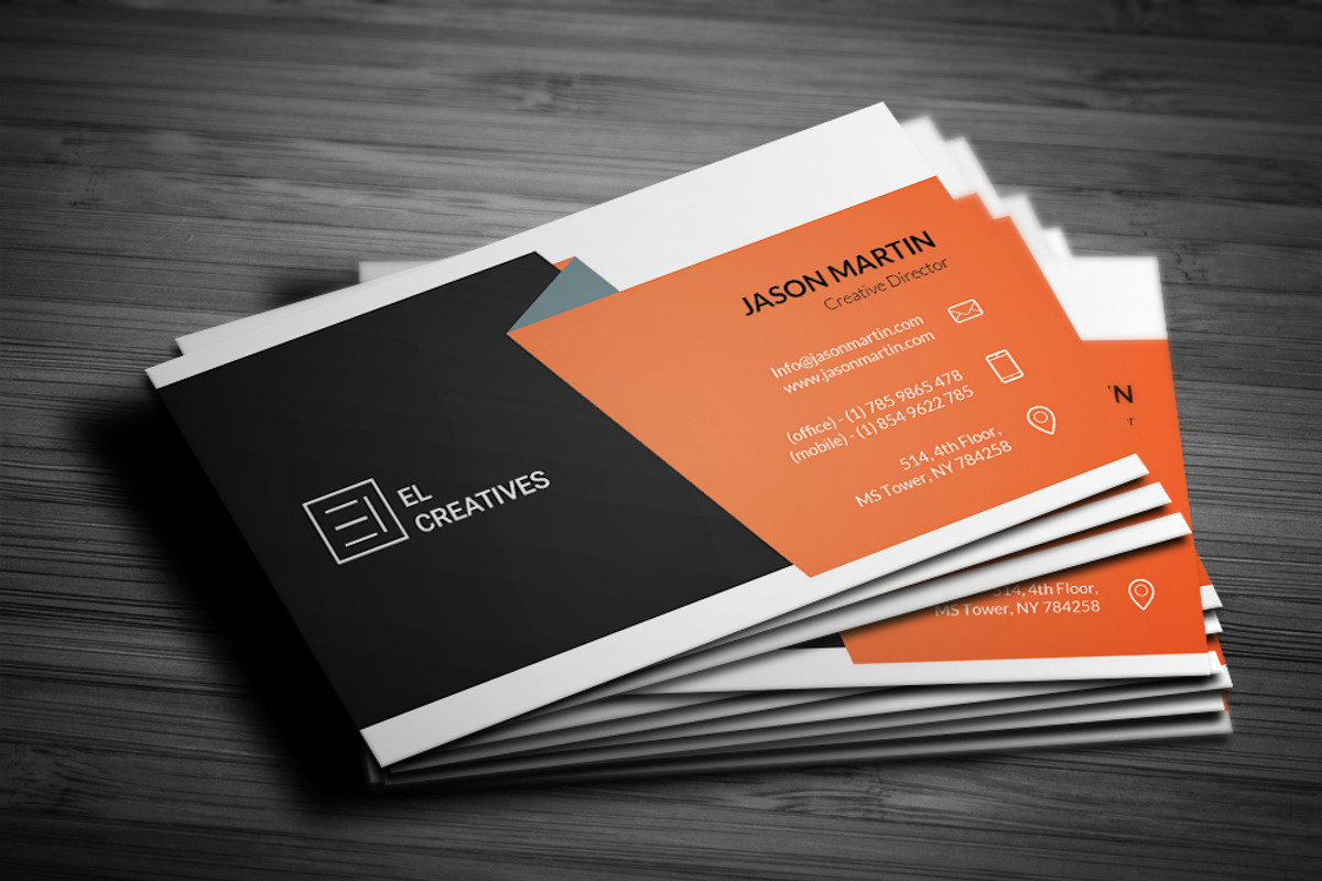 Creative Individual Business Card, a Business Card Template by bouncy (Photo 2 of 4)