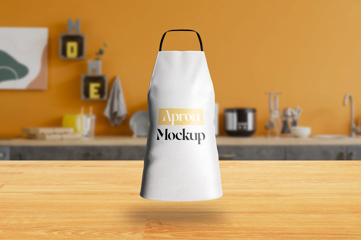 Apron Mockup, a Shirt Mockup by Getdesign (Photo 3 of 8)