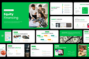 Pitch Deck Finance Presentation, a Presentation Template by Hammad Arif (Thumbnail 1 of 2)