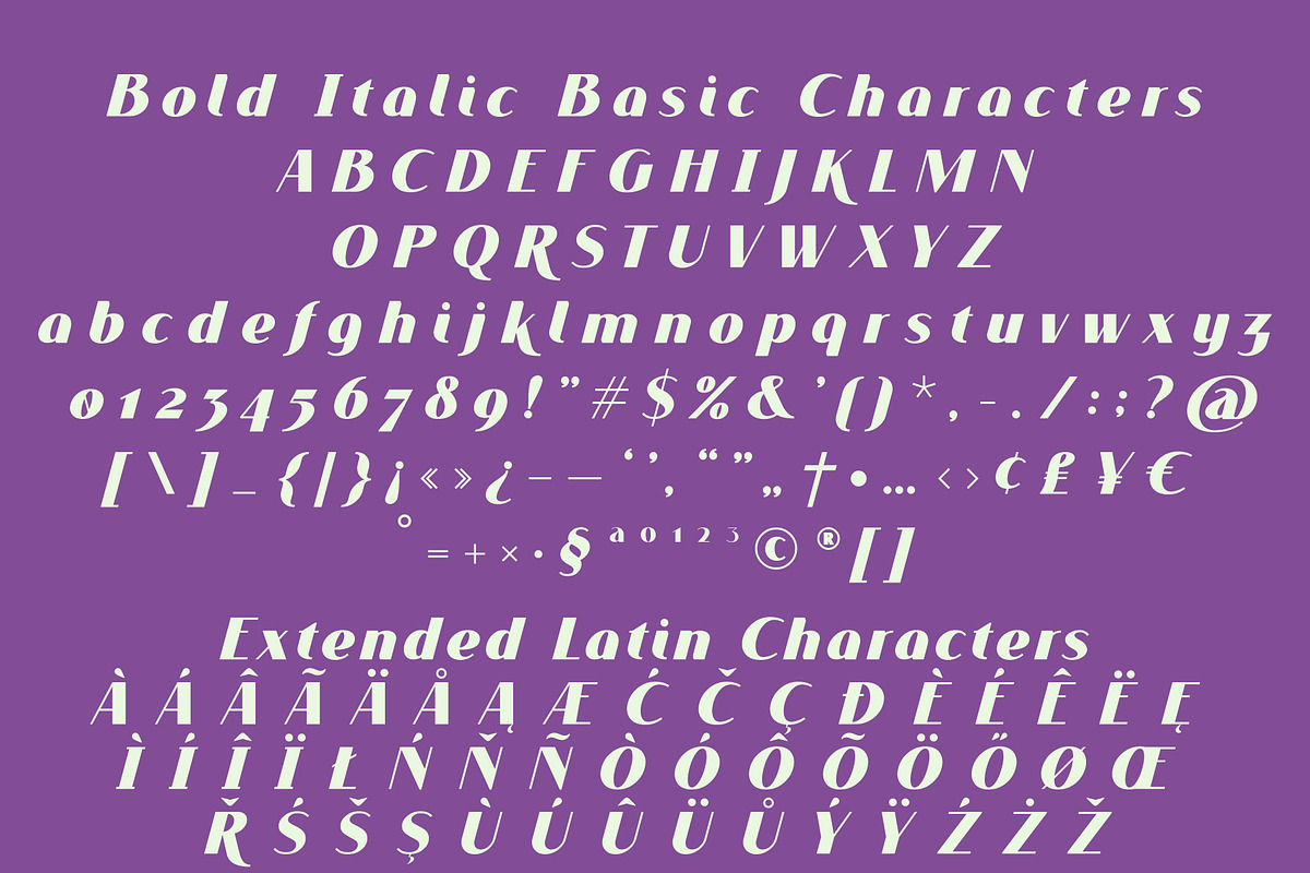 VOGUER Sans Italic preview 5