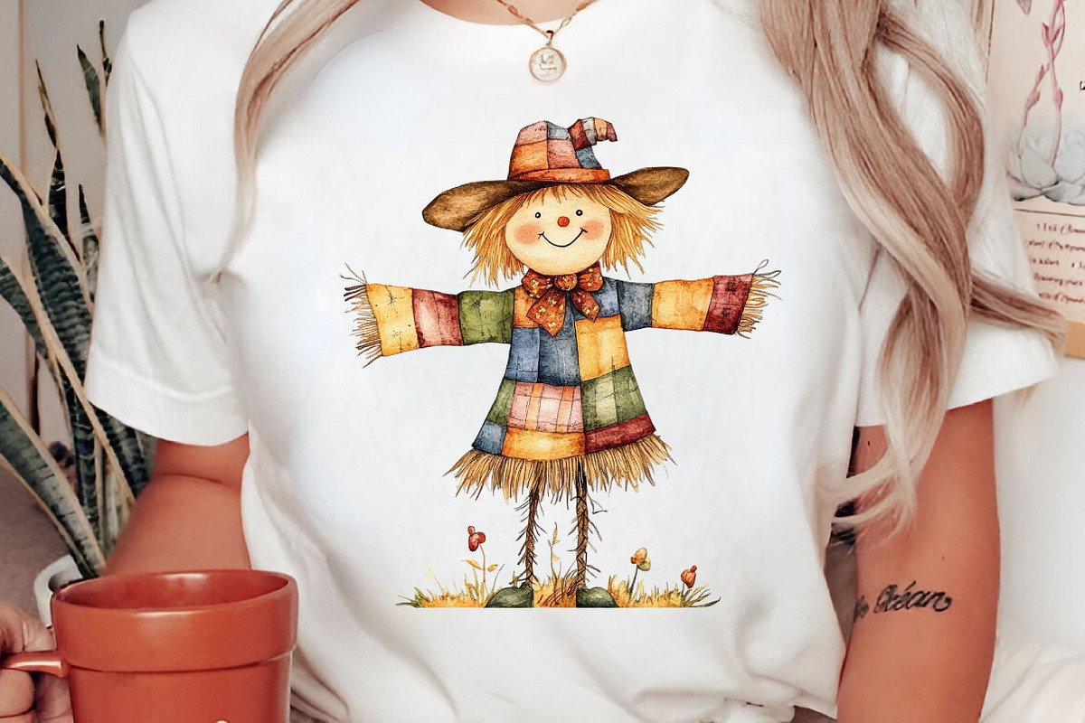 Cute Nursery Autumn Farmhouse PNG, an Illustration by SinaCreation (Photo 3 of 7)