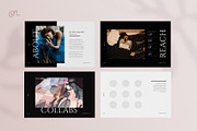 Influencer Media Kit Template (8pgs), a Marketing Template by Signture Muse Design (Thumbnail 2 of 8)