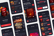 Bookz-Book Shop App UI Kit, an App Template by CreativeUI (Thumbnail 6 of 7)
