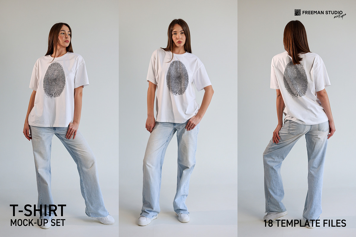 T-Shirt Mockup, a Shirt Mockup by Freeman Studio (Photo 1 of 14)