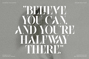 Raving Display Editorial Serif Font, a Serif Font by SilverStag Type Foundry (Thumbnail 27 of 30)