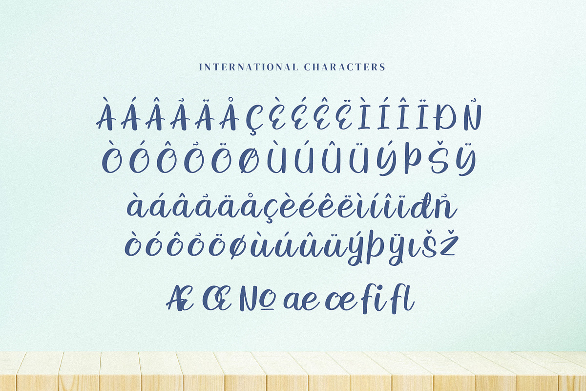 Ballena Calisten, a Handwritten Font by Goresan Studio (Photo 11 of 15)