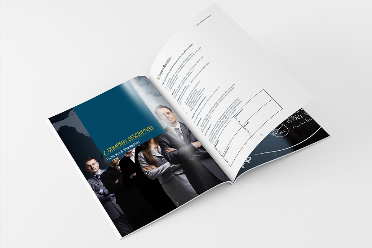 Startup Business Proposal, a Brochure Template by Machel Design (Photo 5 of 5)
