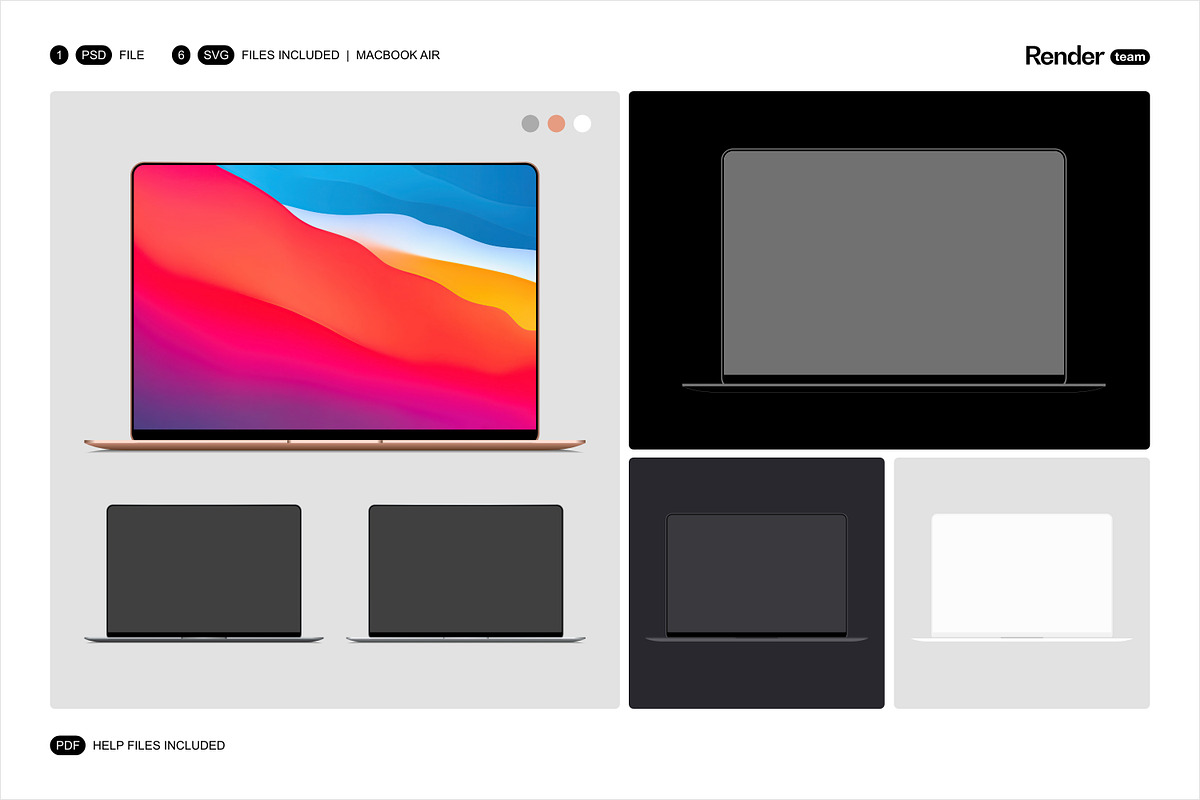 Apple Devices Mockup Bundle, an iPhone Mockup by Renderteam (Photo 13 of 20)