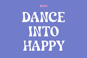 Funky Cosmic - Retro Groovy Font, a Serif Font by ariodsgn (Thumbnail 7 of 10)