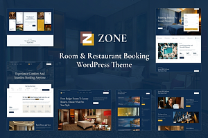 Zone - Hotel Booking WordPress Theme, a WordPress Template by ThemesRain