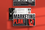 HUGE | Marketing Plan Template, a Presentation Template by ArtisanaAura (Thumbnail 4 of 11)
