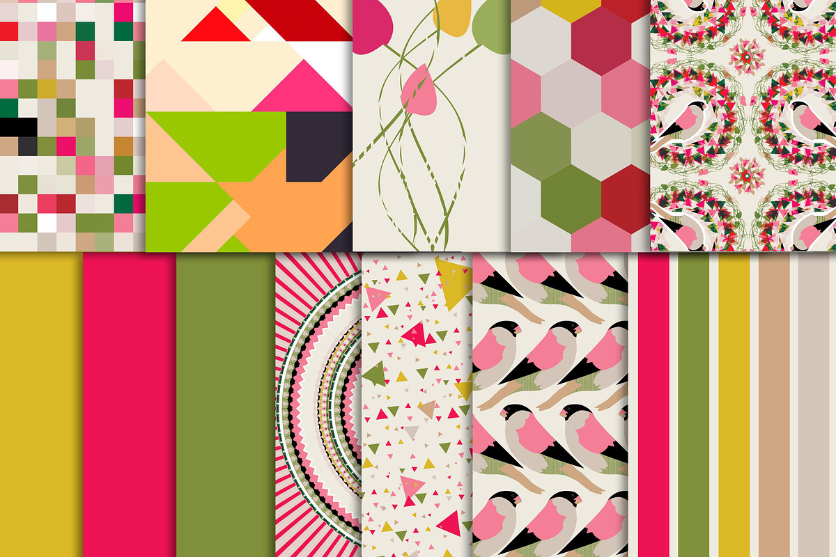 Whole Shop Bundle UPDATED, a Texture Illustration by Creativeqube Design (Photo 143 of 253)
