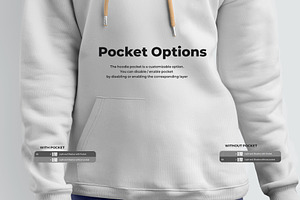 8 Mockups Woman Hoodie