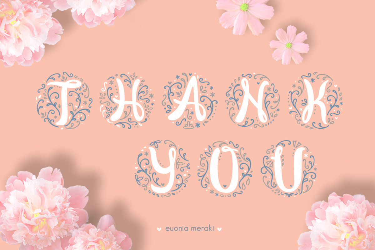 Pretty Little Things Decoration Set, a Decorative Illustration by Euonia Meraki (Photo 13 of 13)
