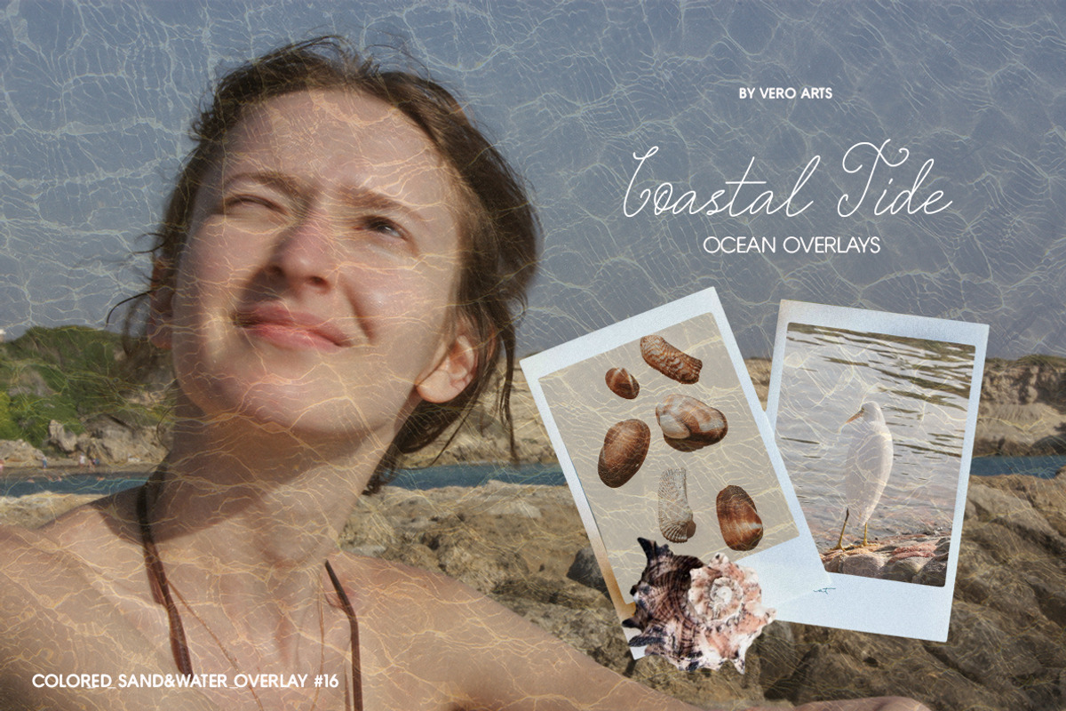 Ocean Coastal Texture Overlays, a Texture Graphic by Vero Arts (Photo 3 of 10)