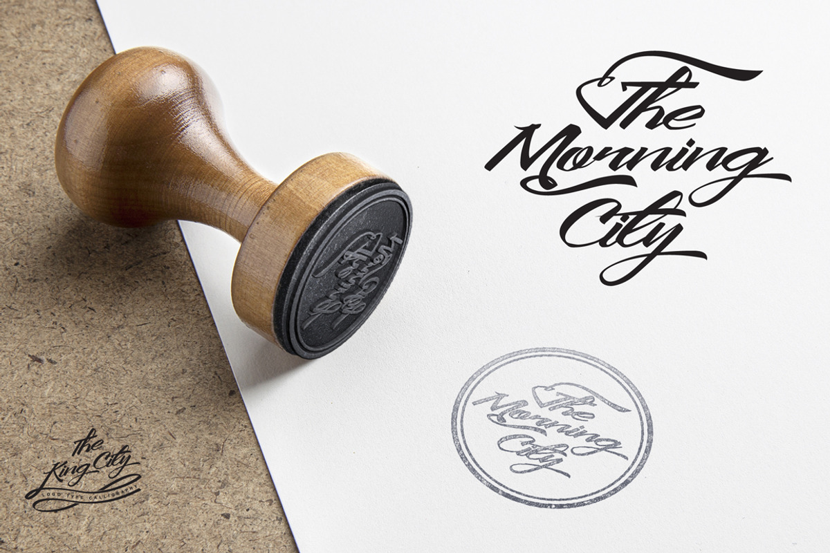 King City - Logo Type Calligraphy preview 5