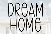 Dream Home, a Sans Serif Font by InermediaSTUDIO (Thumbnail 1 of 7)