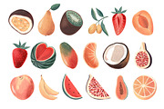 Fruits Acrylic/Gouache Set, a Food Illustration by Anny (Thumbnail 2 of 5)