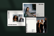 Portfolio Template - Canva & PSD, a Resume Template by Replika Machine (Thumbnail 6 of 9)
