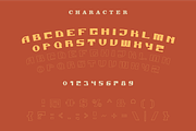 INAFORE - Retro Display Font, a Font by Rightwheels (Thumbnail 2 of 10)