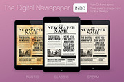 The Digital Newspaper, a Magazine Template by Luuqas Design (Thumbnail 1 of 10)