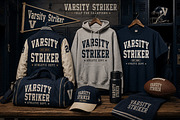 Varsity Striker - Bold Athletic Font, a Slab Serif Font by Wow Magic (Thumbnail 2 of 3)