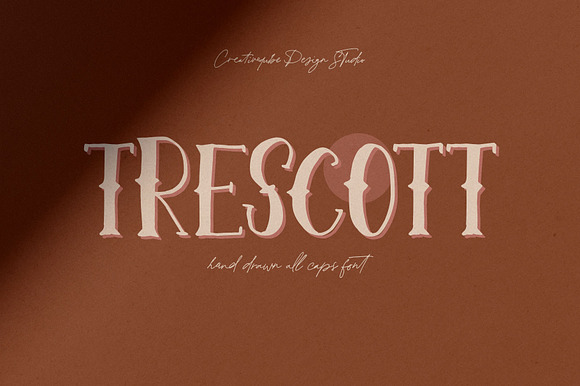 Trescott Font preview 5