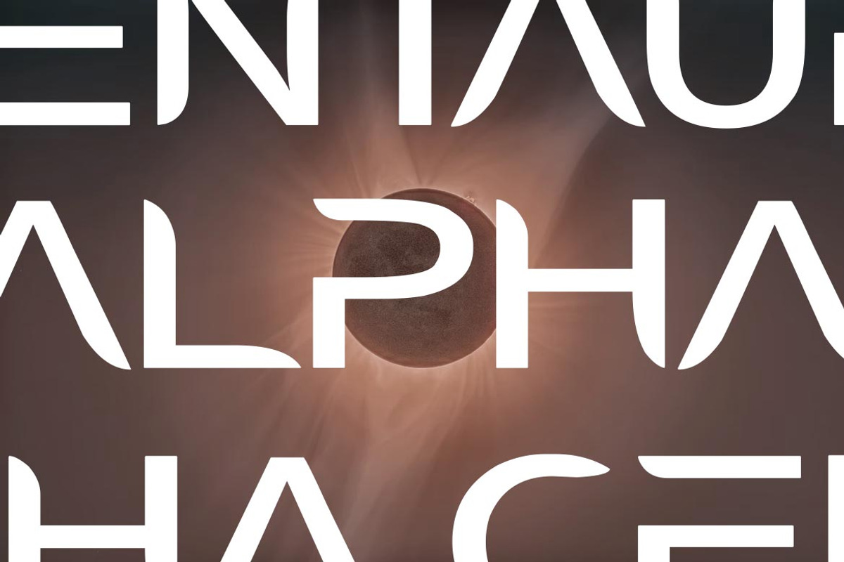 Sattelar - Modern futuristic scifi f, a Symbol Font by Rupture (Photo 4 of 4)