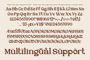 Veloura Modern Serif Display, a Serif Font by operatype.co (Thumbnail 8 of 8)
