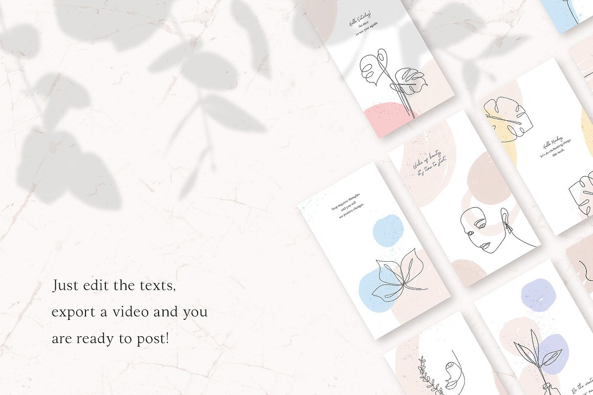 ANIMATED Instagram Stories – Lina, a Social Media Template by AgataCreate (Photo 4 of 8)