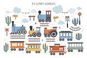 Train Adventures, an Illustration by Funny Bug (Thumbnail 2 of 13)