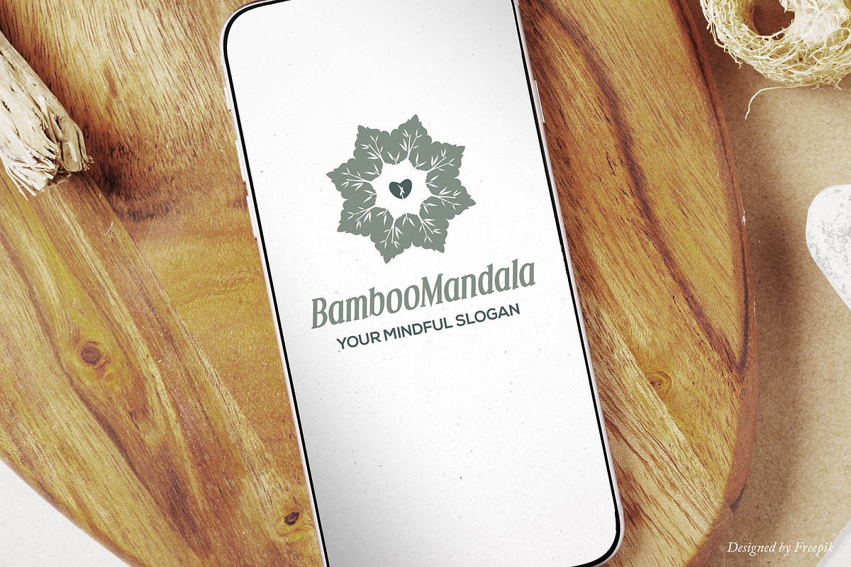 Bamboo Brand Mark | Canva & AI, a Branding & Logo Template by Elibee (Photo 5 of 6)