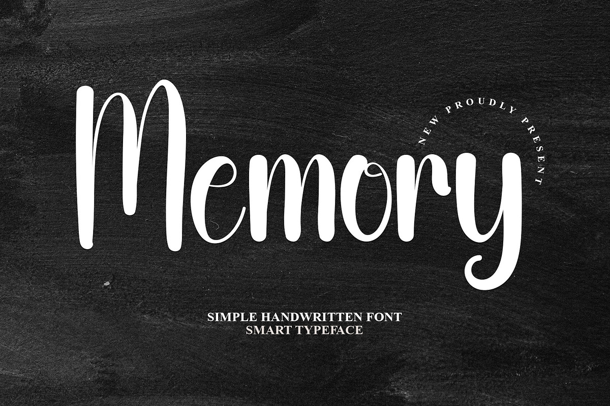 Memory, a Handwritten Font by FreshTypeINK (Photo 1 of 9)