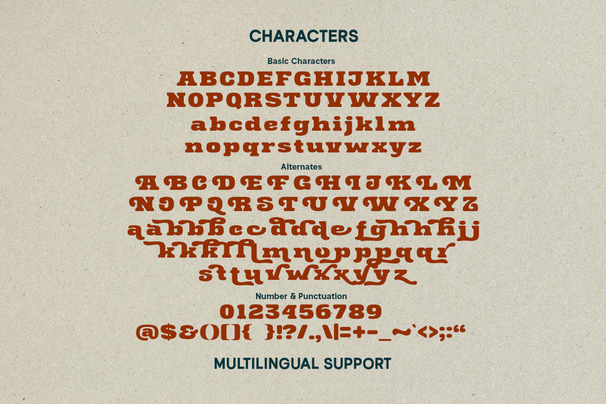 Sernest Display, a Sans Serif Font by Letterhend Studio (Photo 8 of 10)